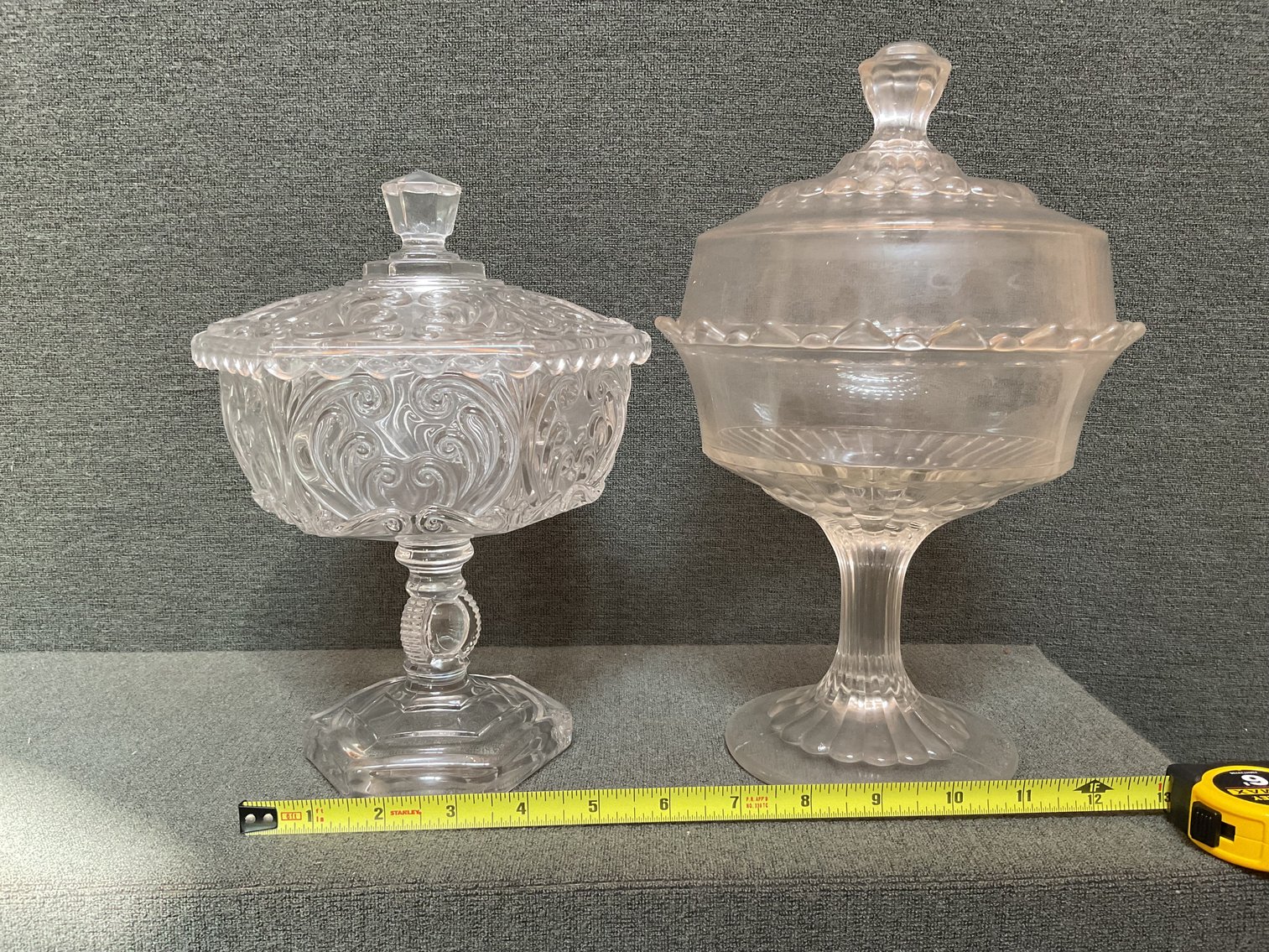 Image for Pressed Glass Compotes