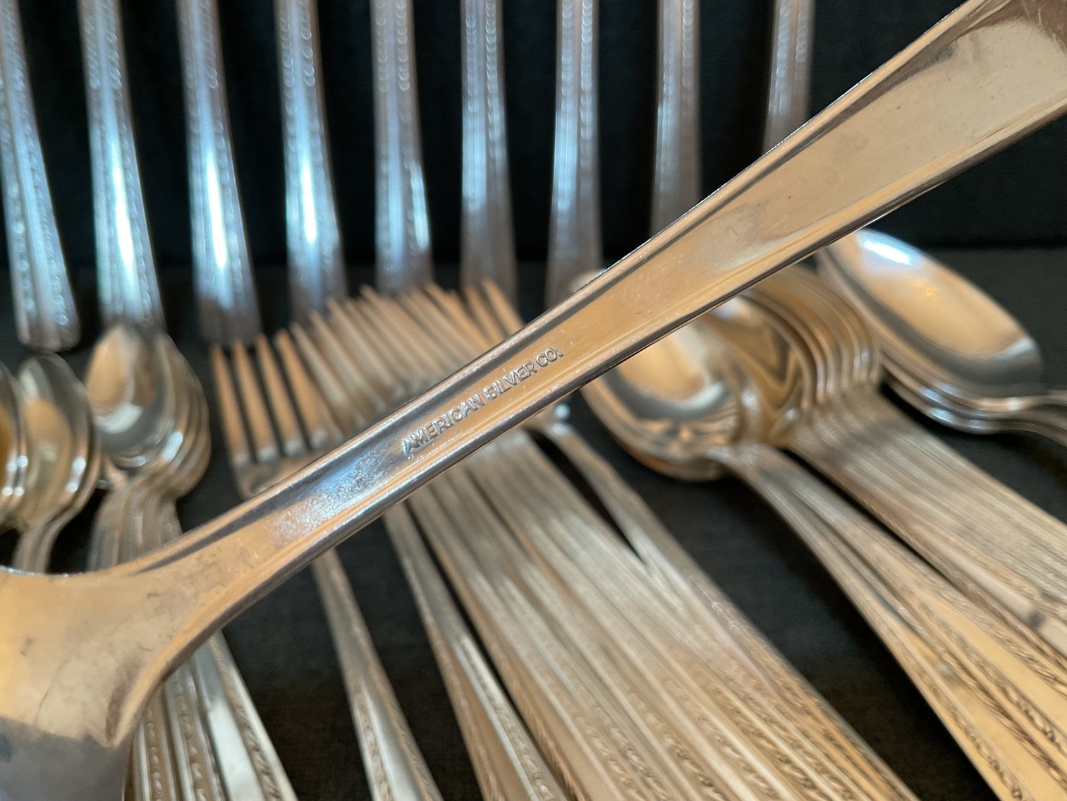 Image for American Silver Co. Plated Flatware