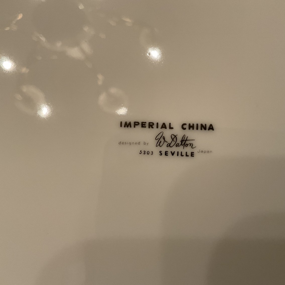 Image for Pretty China with Blue Flowers