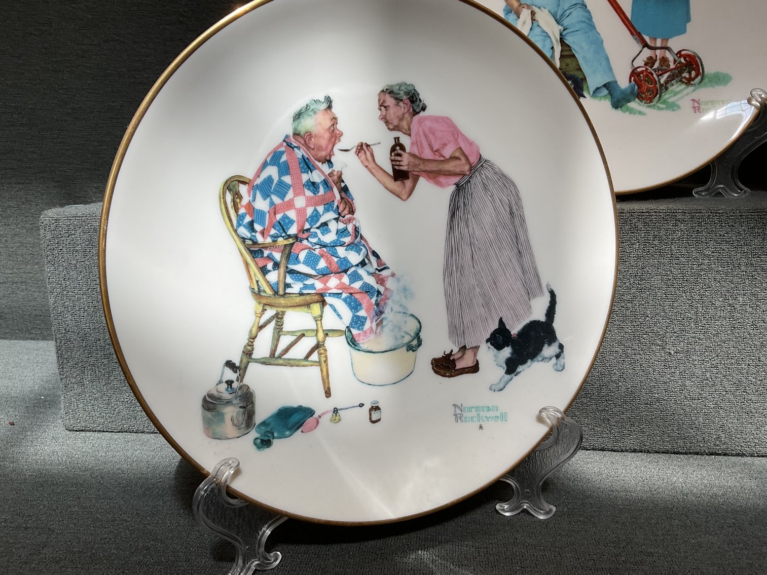 Image for Norman Rockwell Plates by Gorham