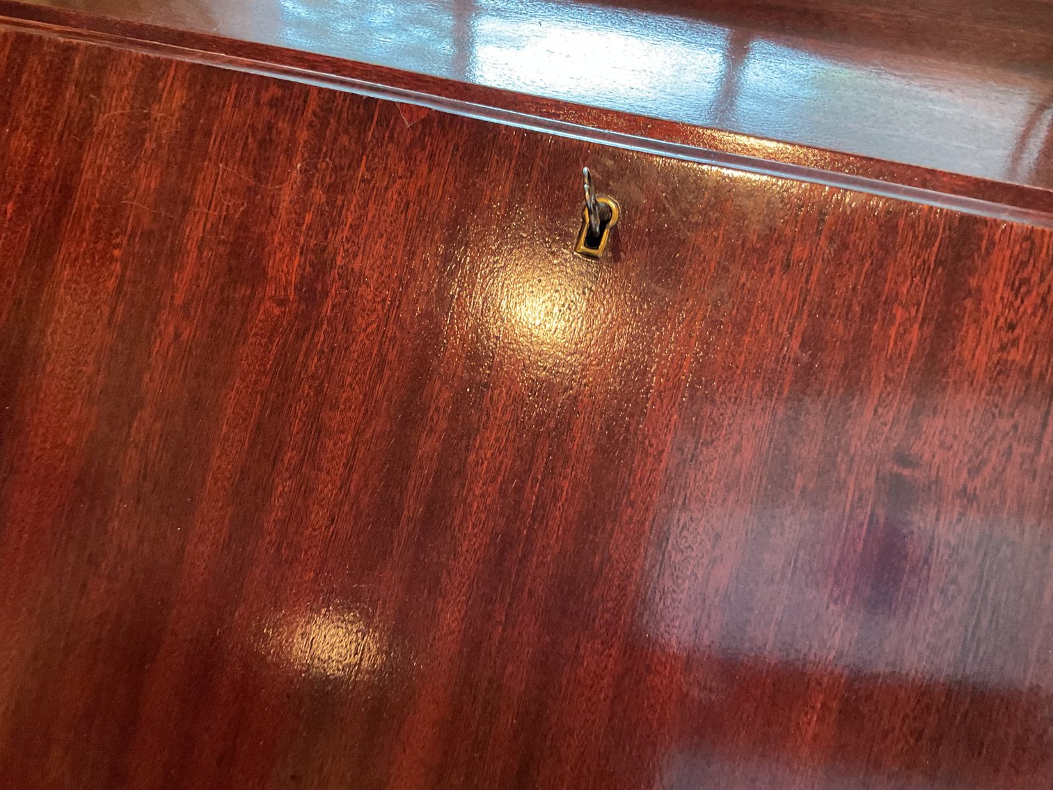 Image for Mahogany Veneered Desk