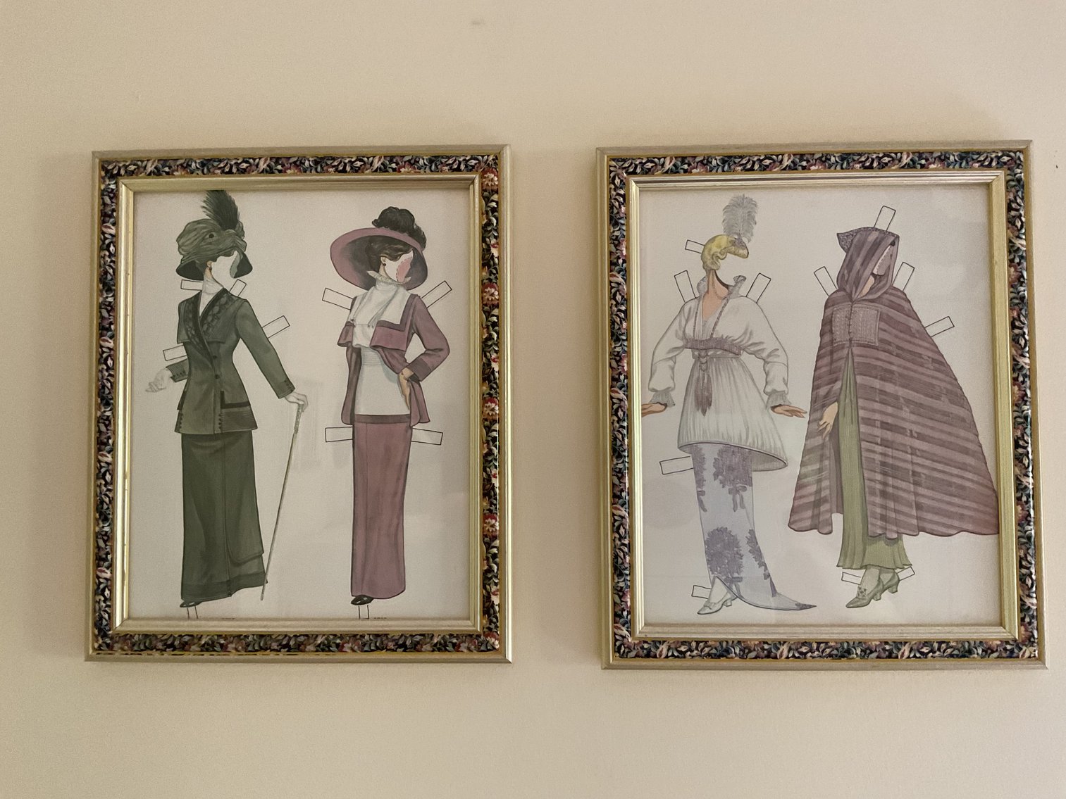 Image for Framed Paper Dolls