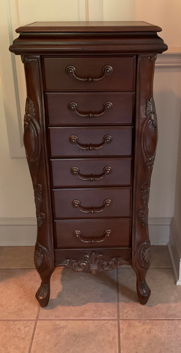 Image for Standing Jewelry Chest