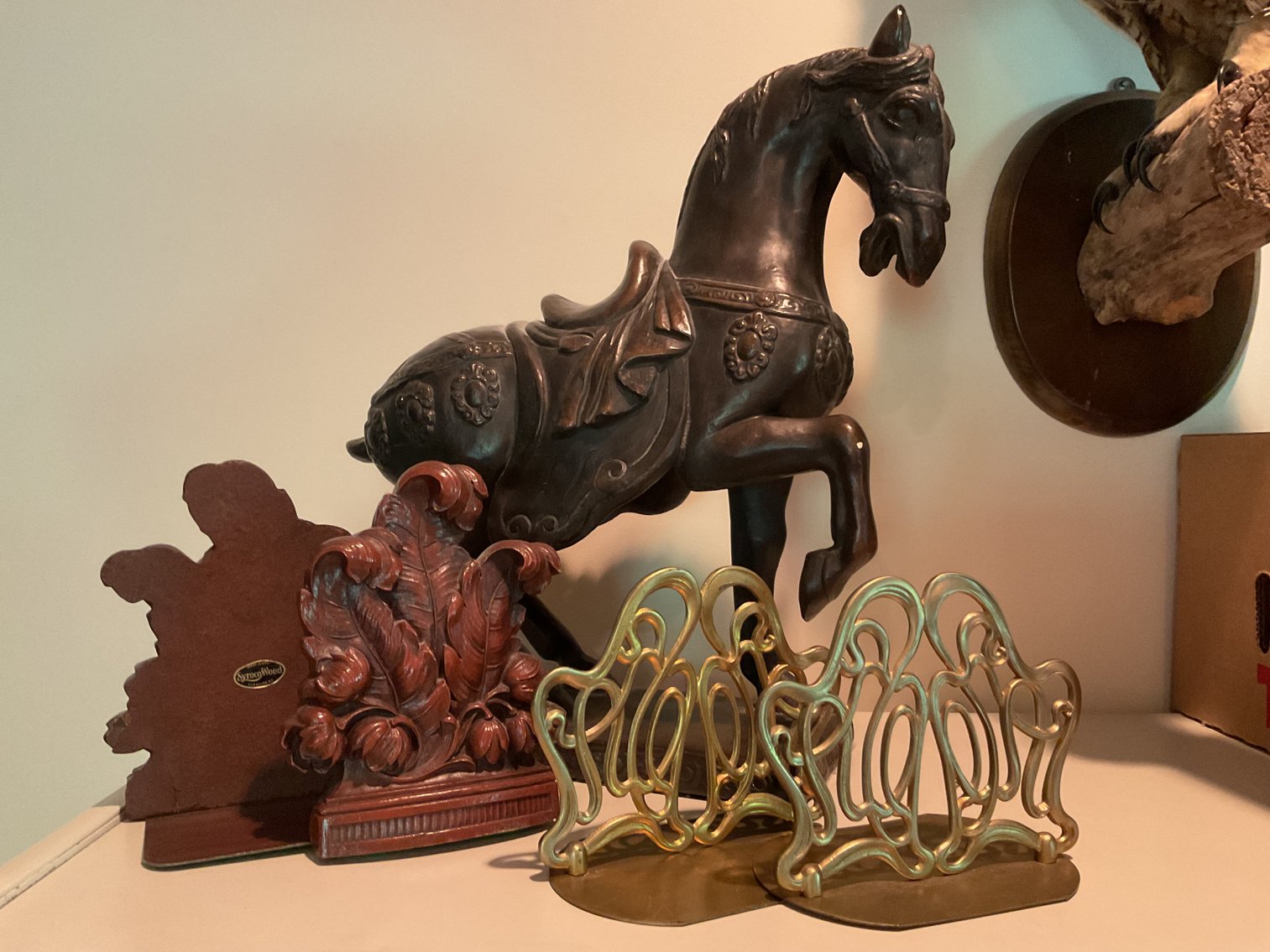 Image for Ceramic Horse and Bookends