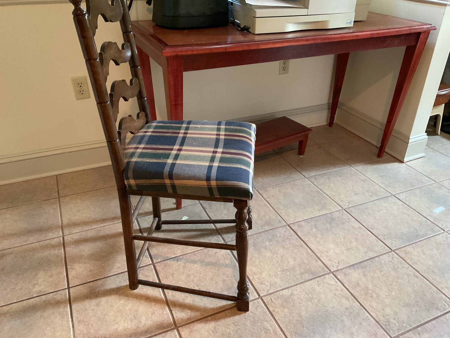 Image for Work Table with Chair and Foot Rest