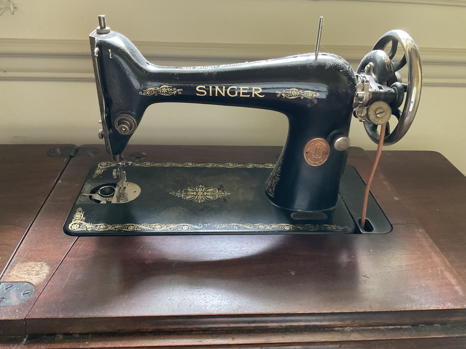 Image for Singer Treadle Sewing Machine on Cast Iron Stand