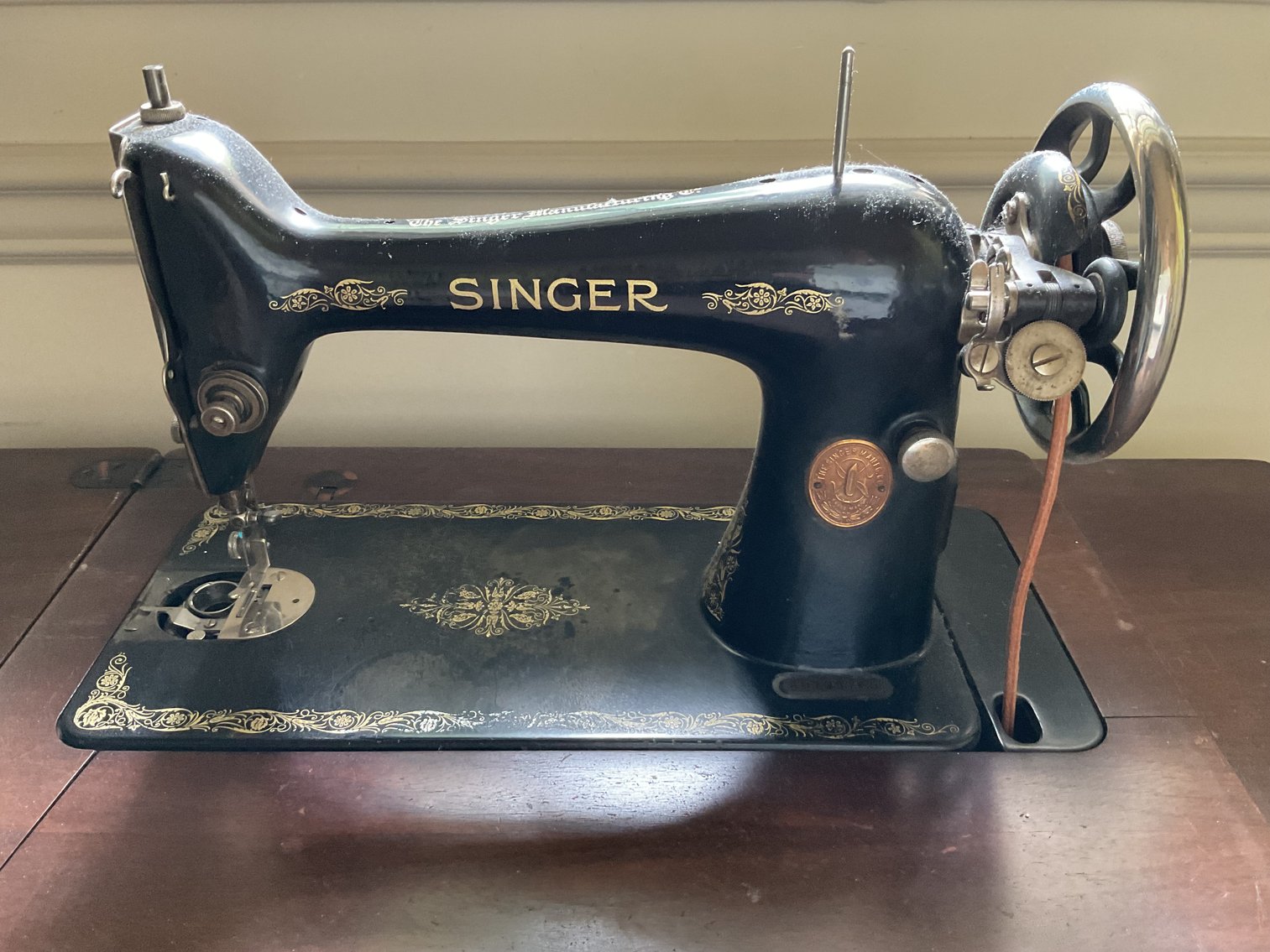 Image for Singer Treadle Sewing Machine on Cast Iron Stand