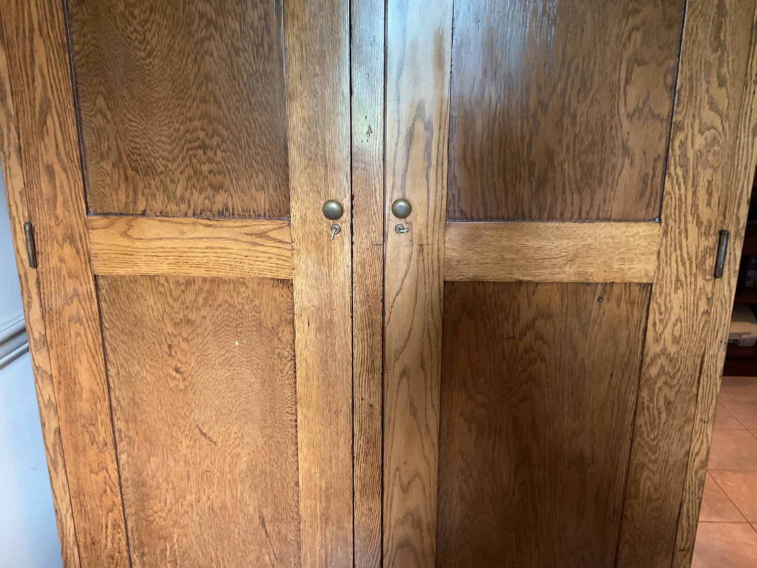Image for Antique Oak Cabinet