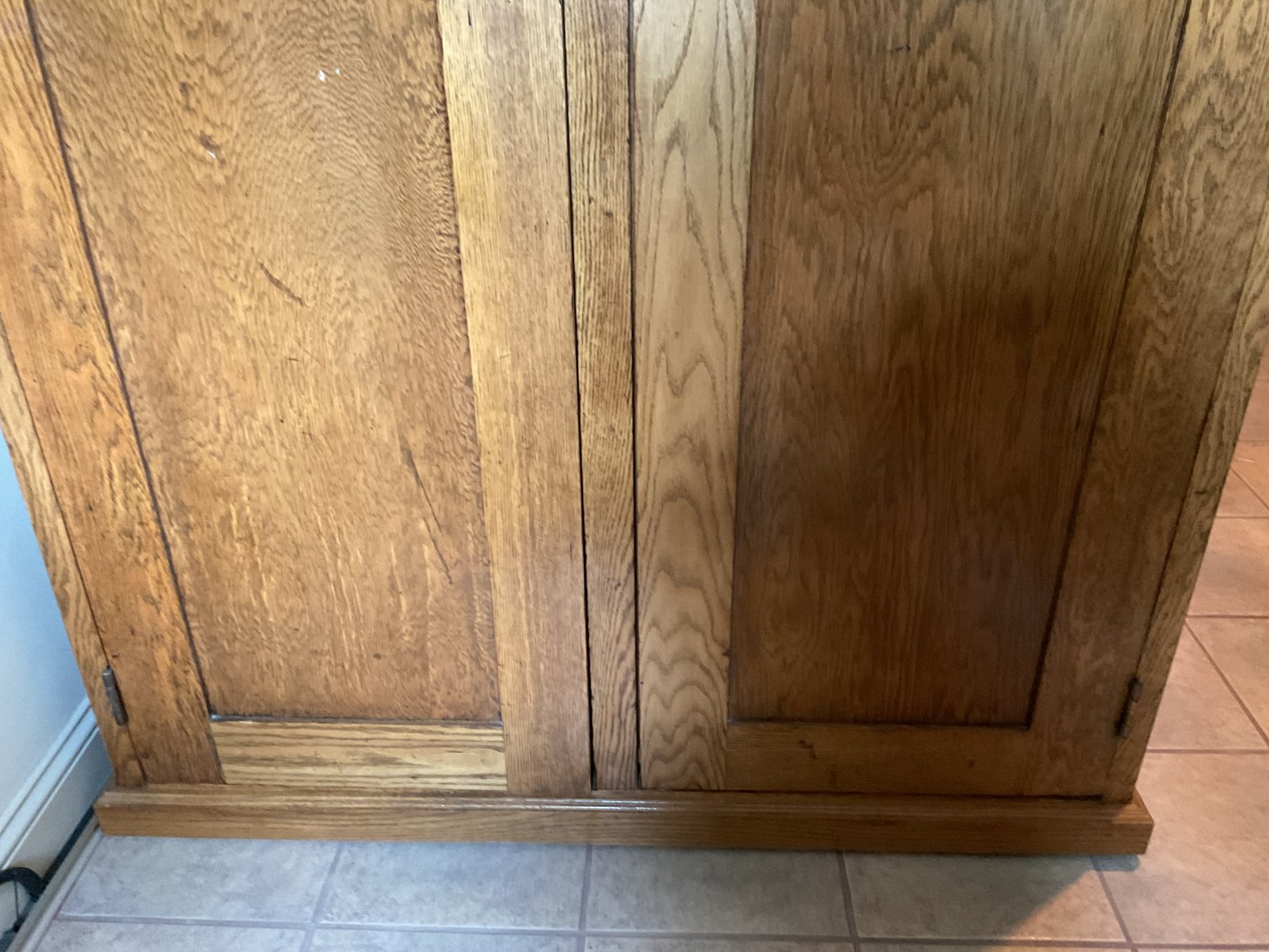 Image for Antique Oak Cabinet