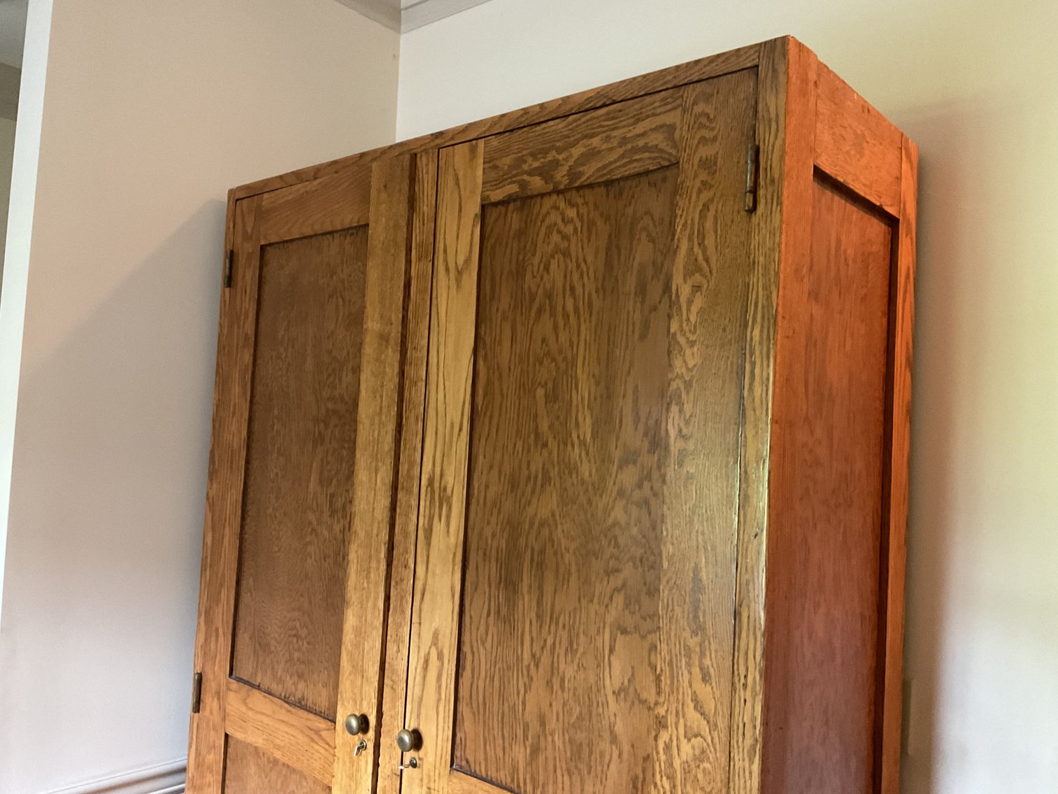 Image for Antique Oak Cabinet