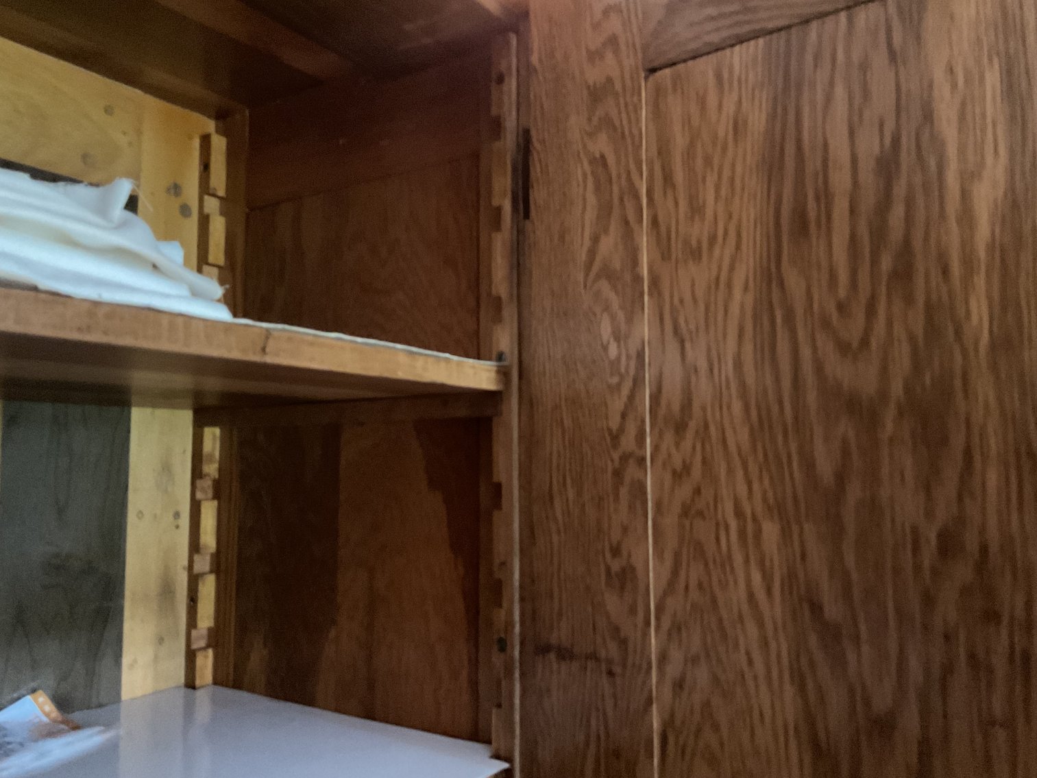 Image for Antique Oak Cabinet