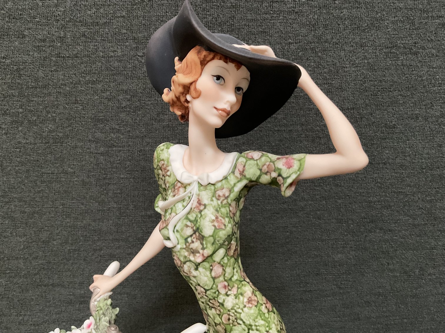 Image for Armani Florence Figurine “The Bicycle” by Capodimonte