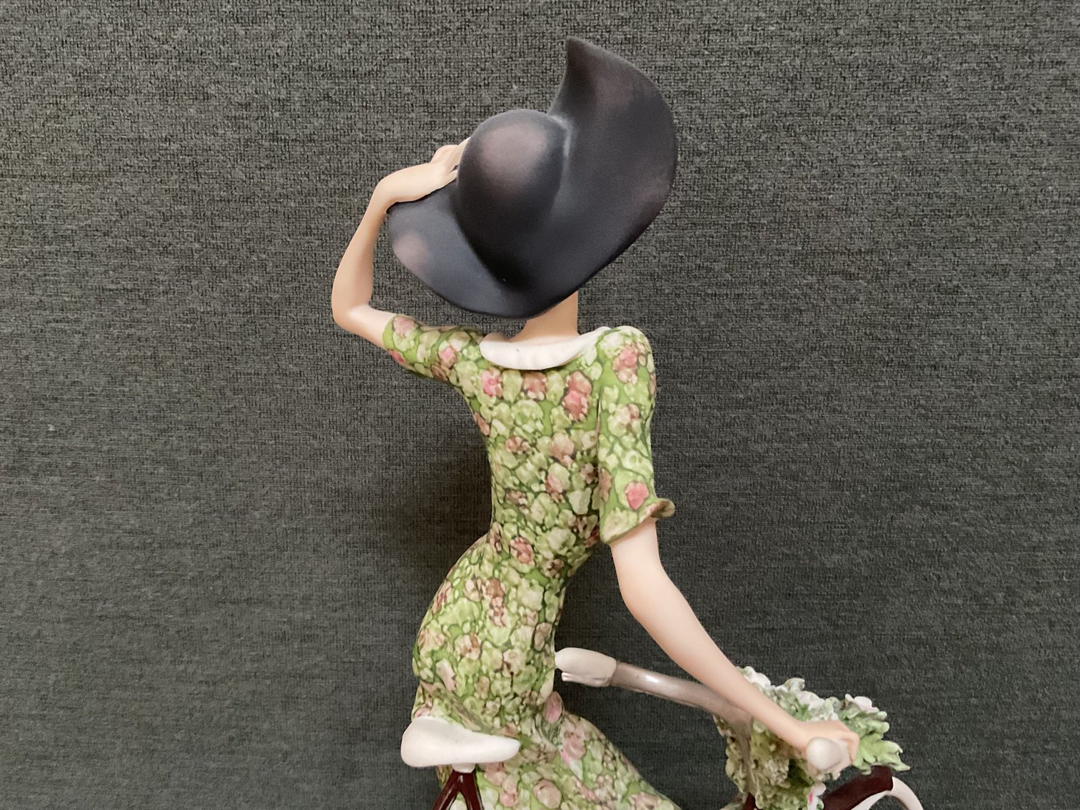 Image for Armani Florence Figurine “The Bicycle” by Capodimonte
