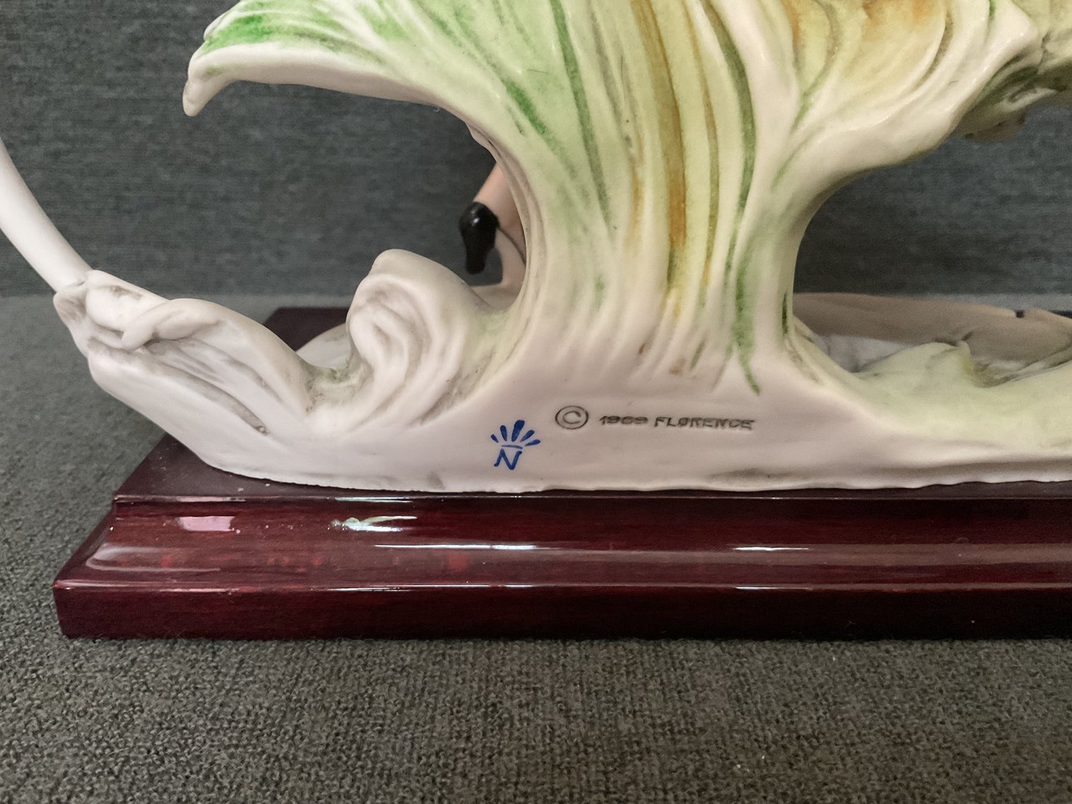 Image for Armani Florence Figurine “The Bicycle” by Capodimonte