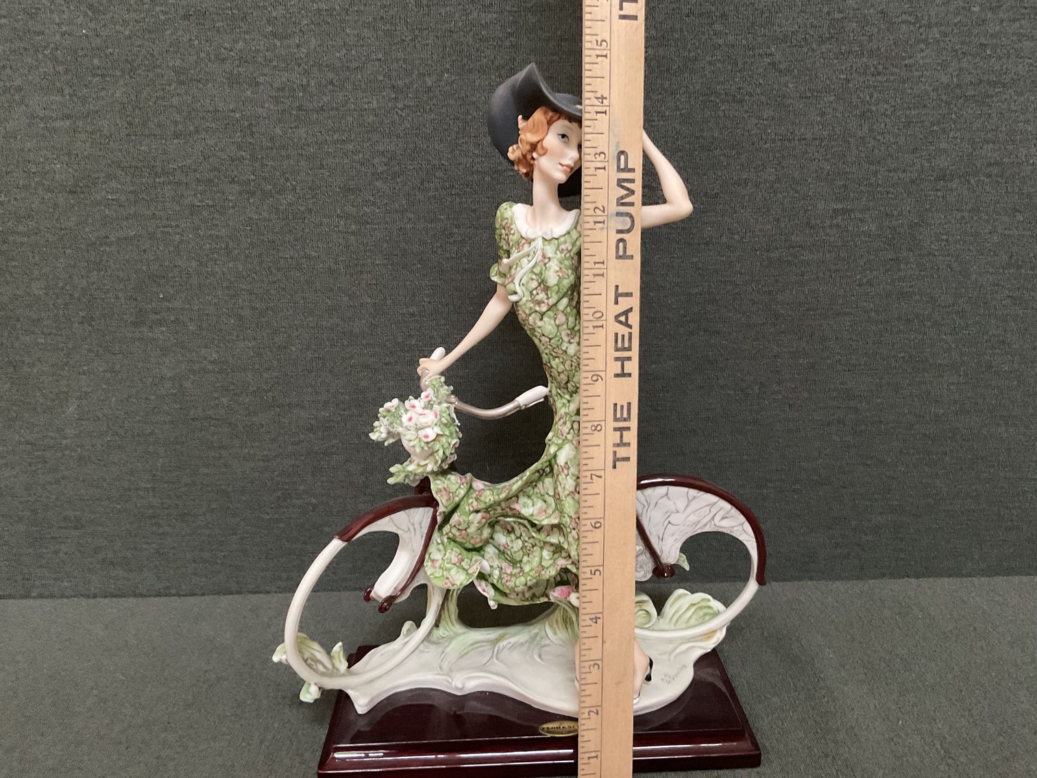 Image for Armani Florence Figurine “The Bicycle” by Capodimonte