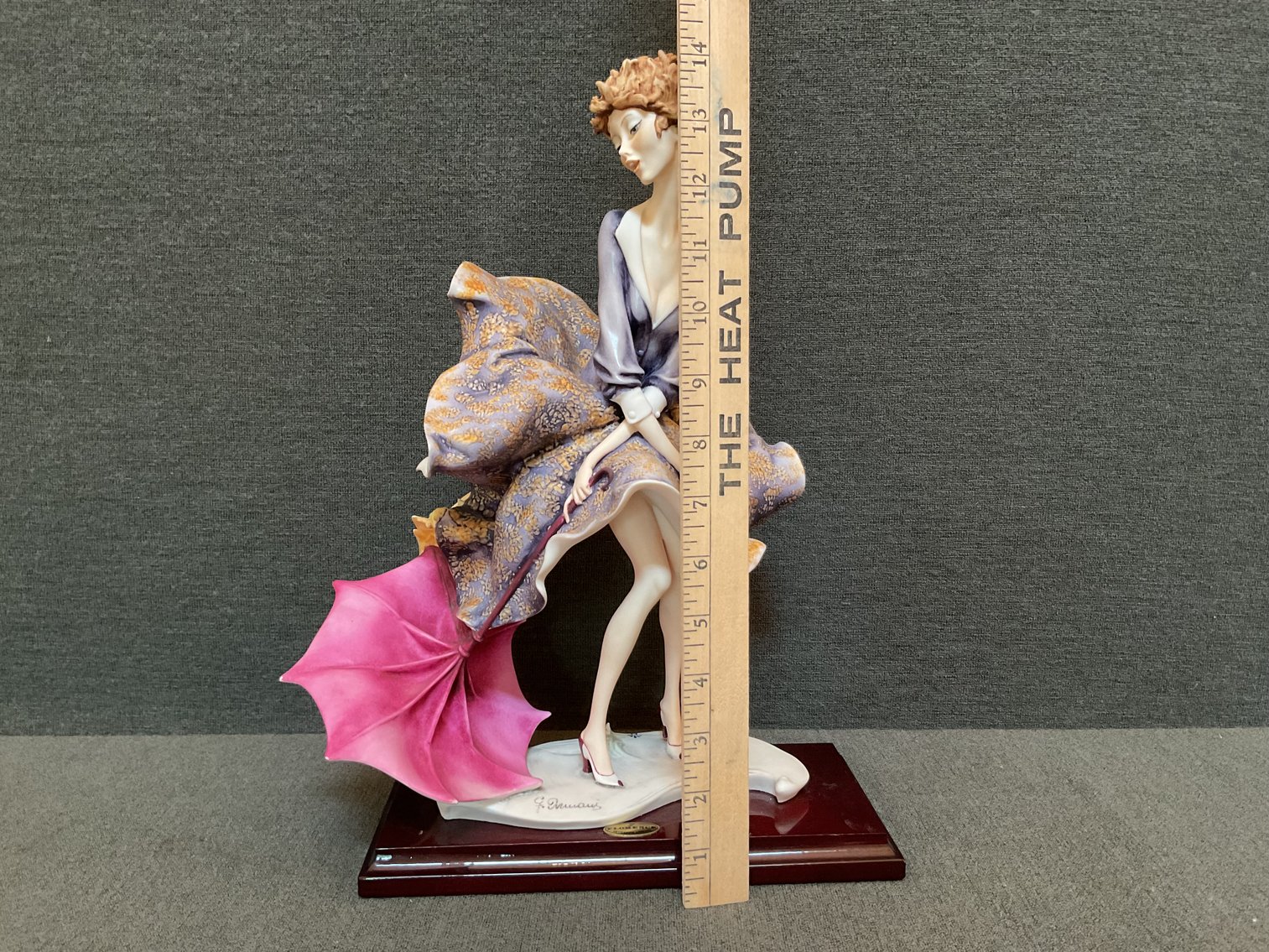 Image for Armani Florence Figurine “Umbrella Autumn” by Capodimonte