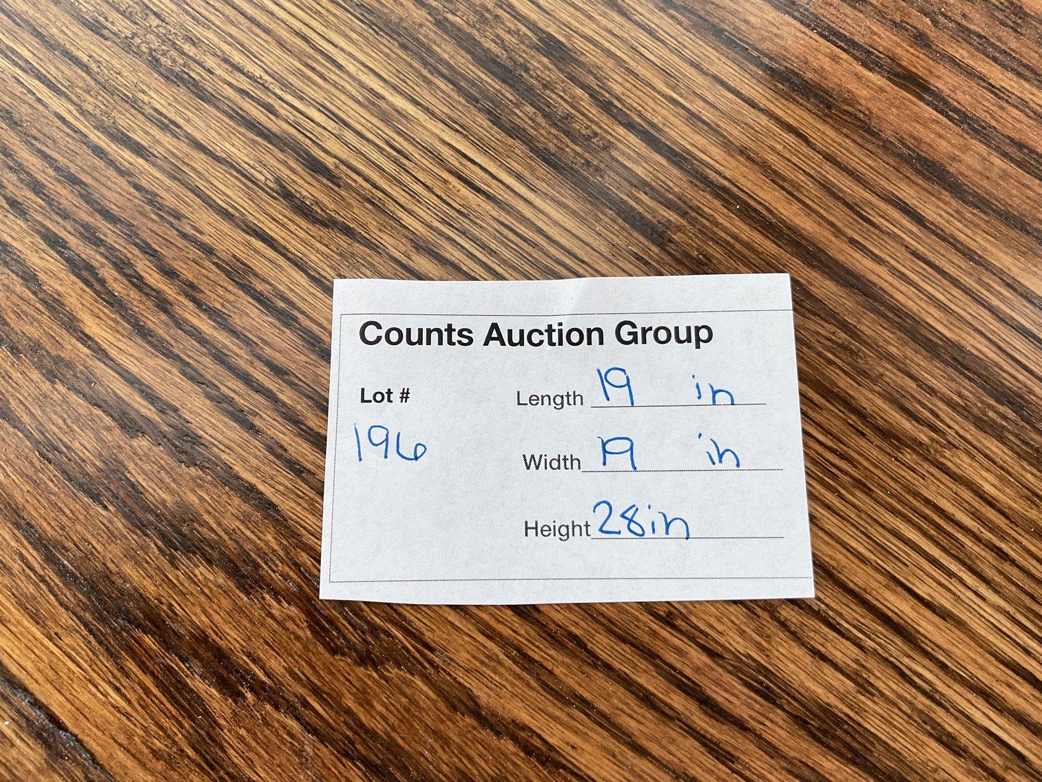 Image for Hand Made Oak Table