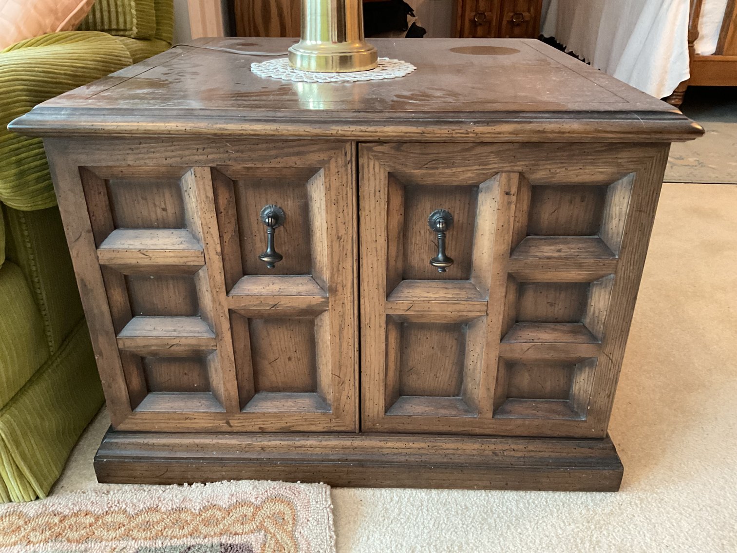 Image for End Table and Lamp