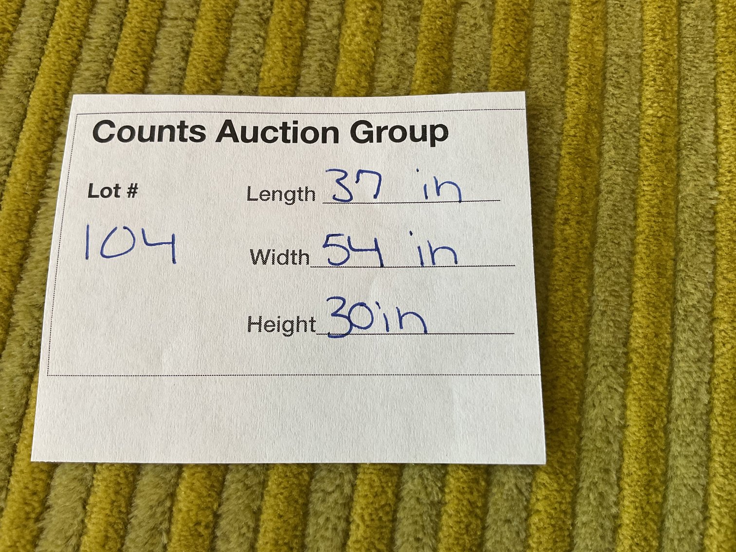 Image for Colony Manor Love Seat