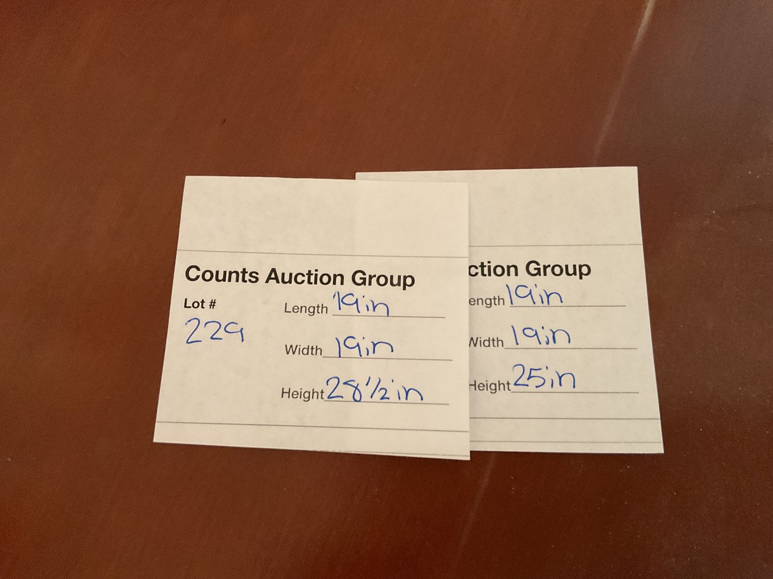 Image for Pair of Hand Made Tables