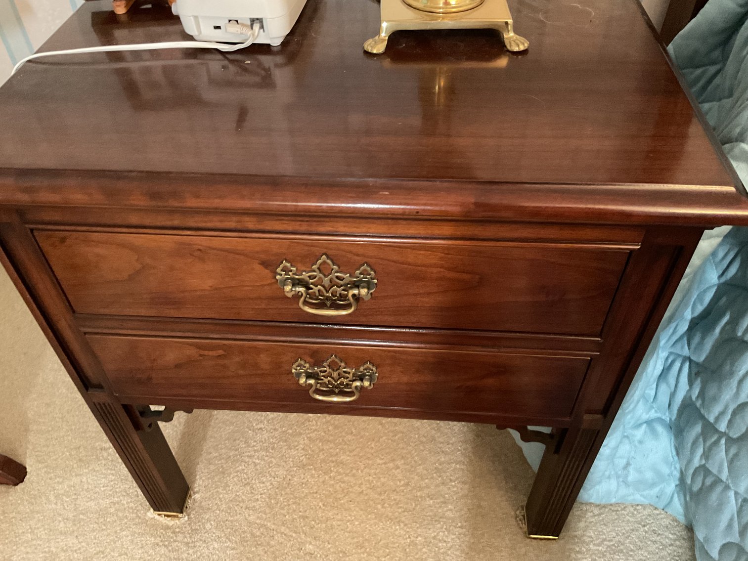 Image for Pair of Bedside Stands by Thomasville