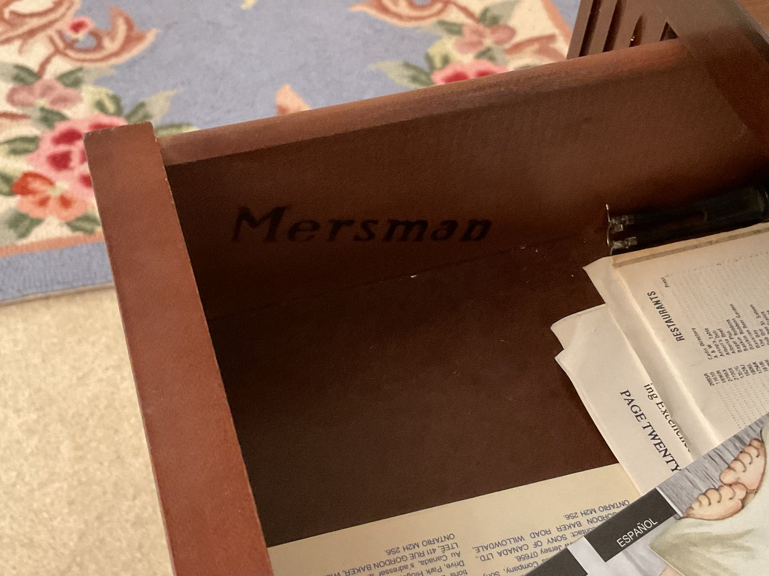 Image for Mahogany End Table