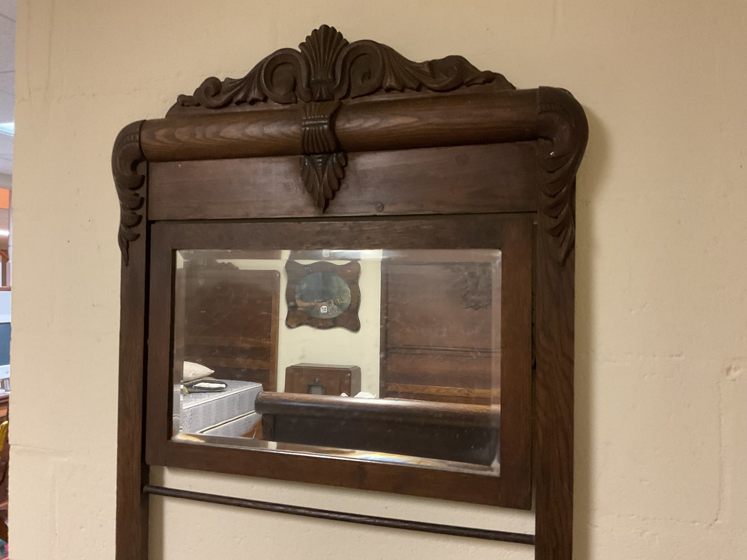 Image for Antique Oak Wash Stand