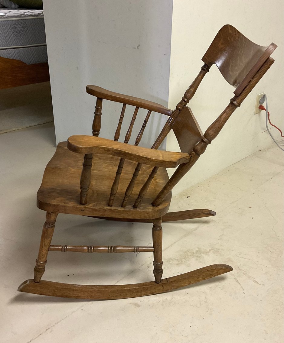 Image for Antique Oak Rocker