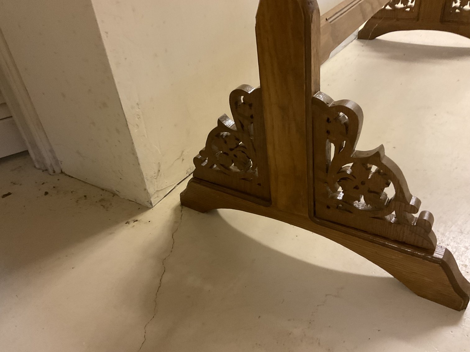 Image for Oak Quilt Rack - Hand Made