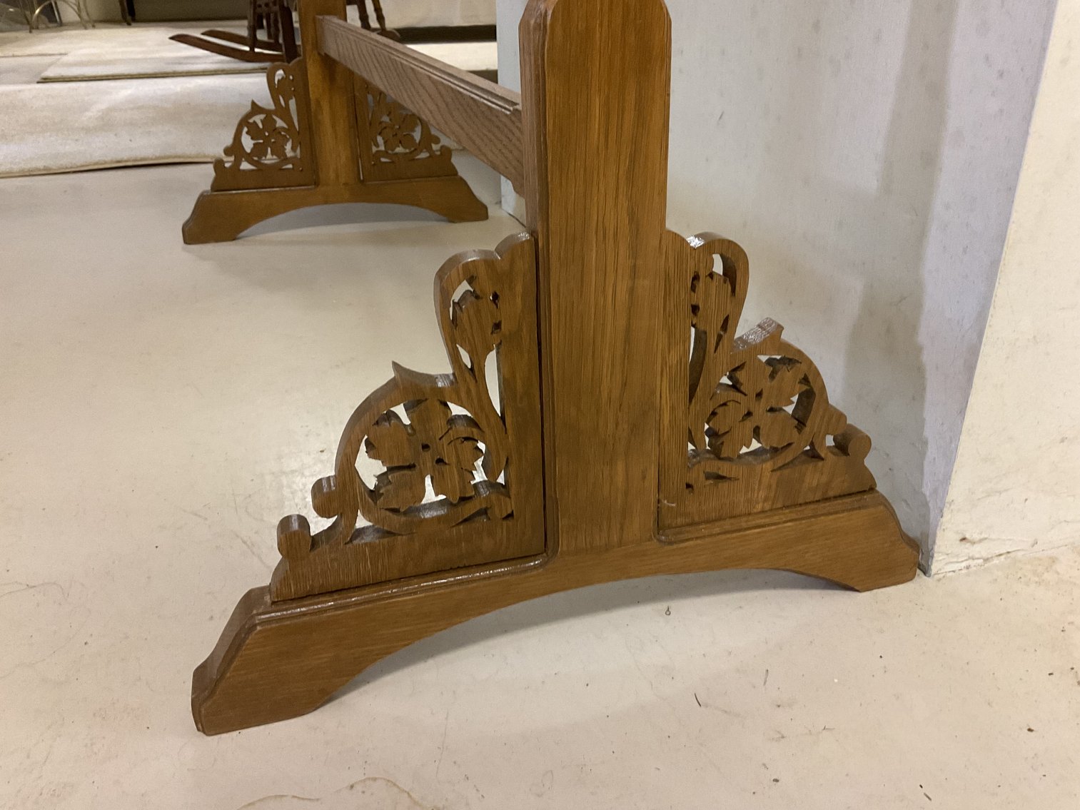 Image for Oak Quilt Rack - Hand Made