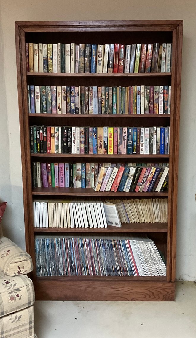 Image for Oak Book Case - Hand Made