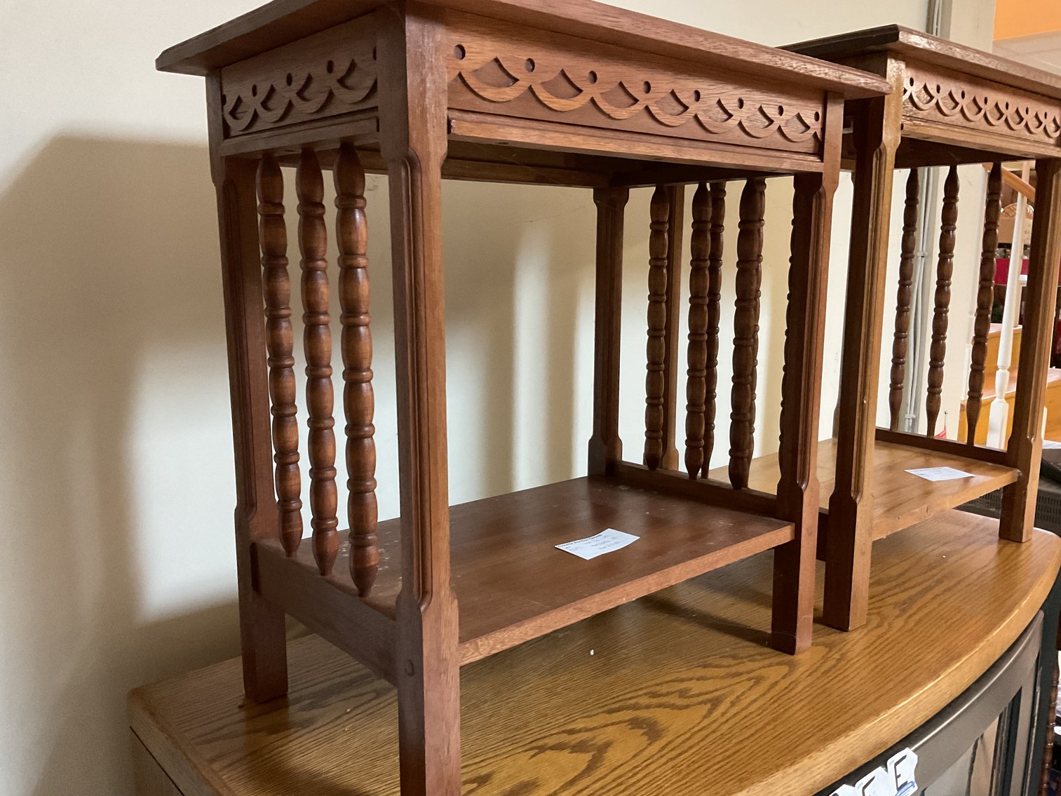 Image for Pair of Hand Made Tables