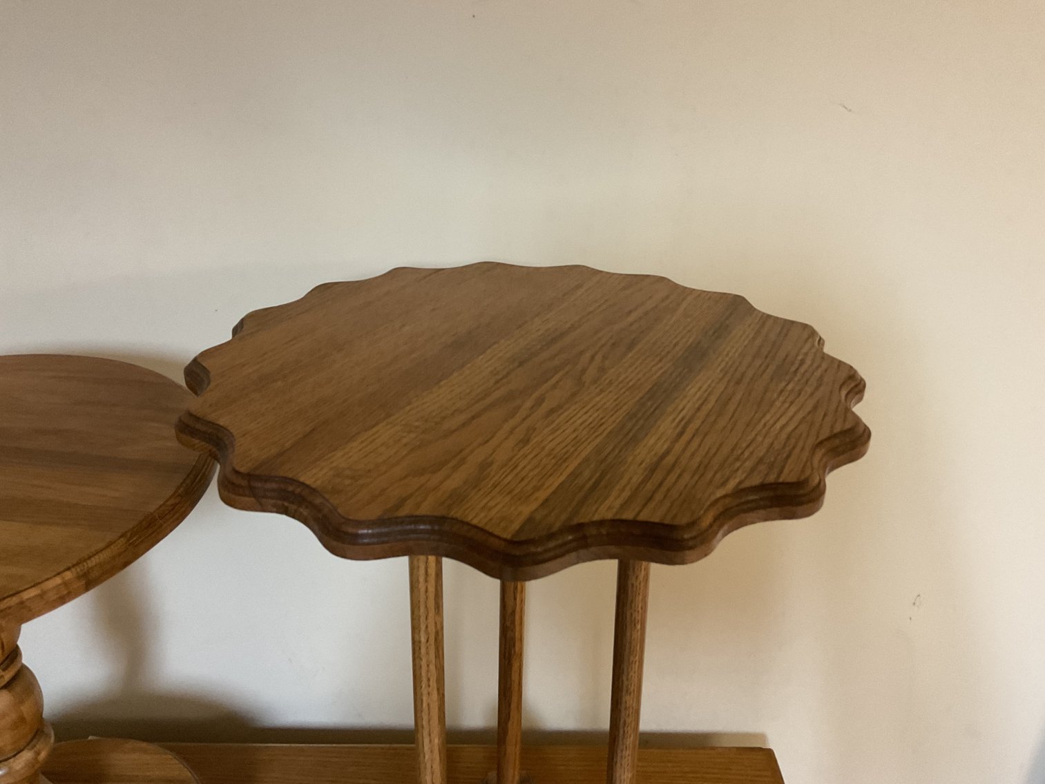 Image for Two Hand Made Round Tables