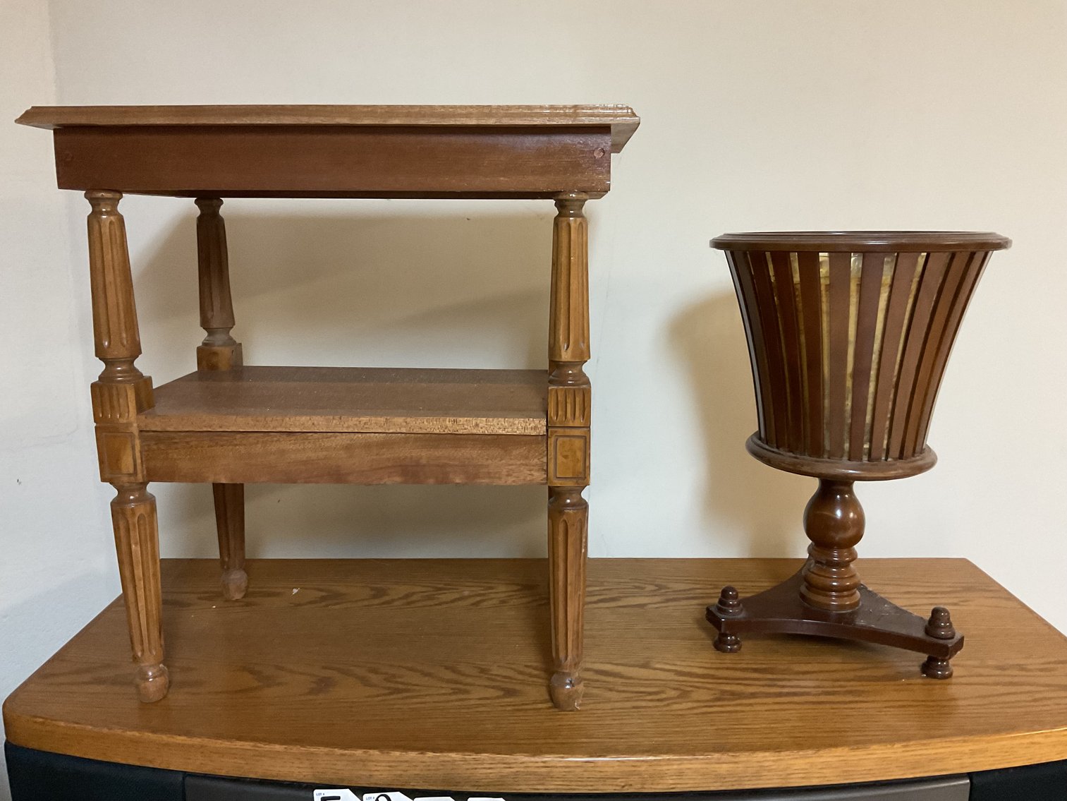 Image for Hand Made Table plus Plant Stand