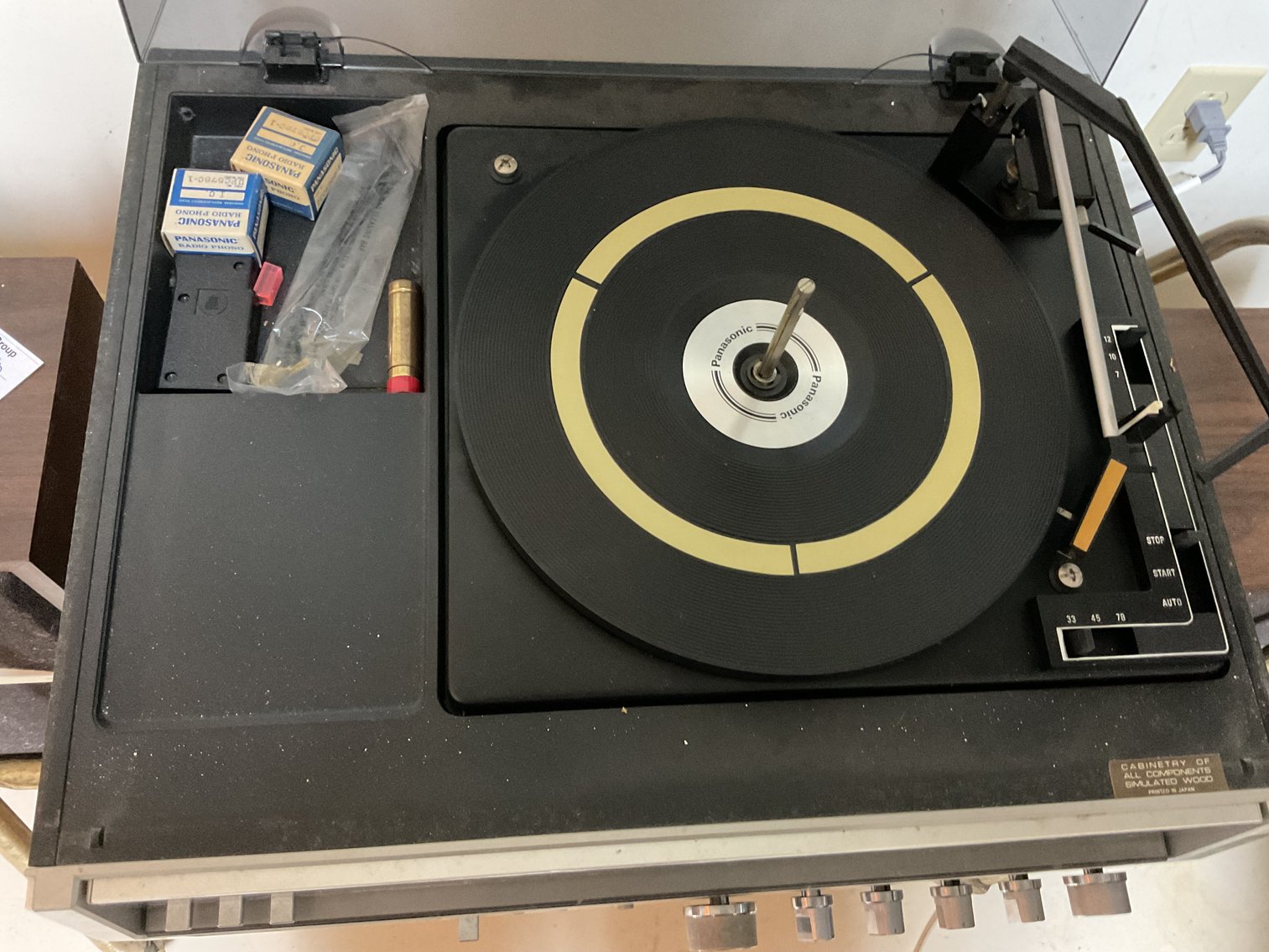 Image for Panasonic Receiver with Turntable