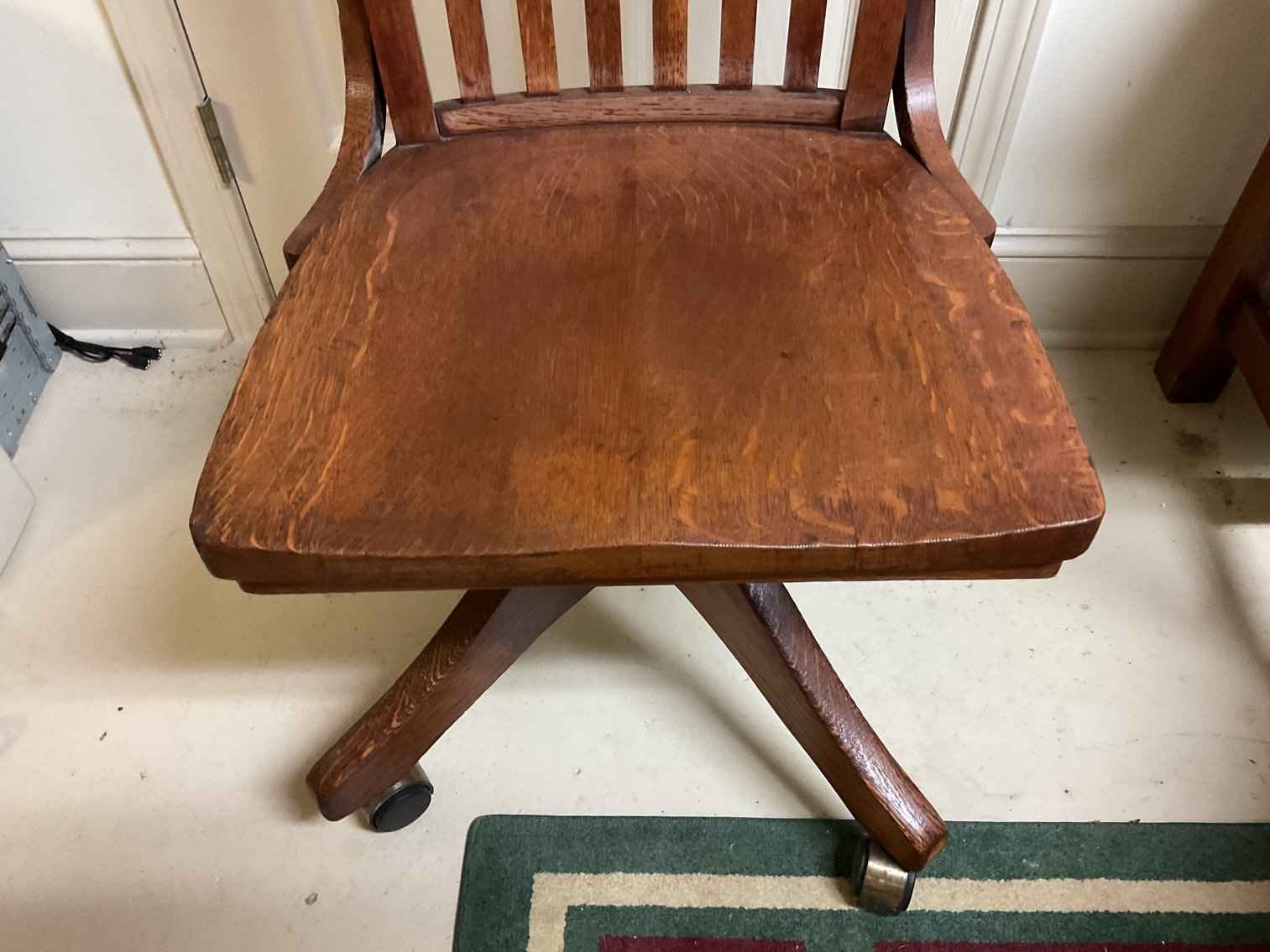 Image for Oak Desk Chair