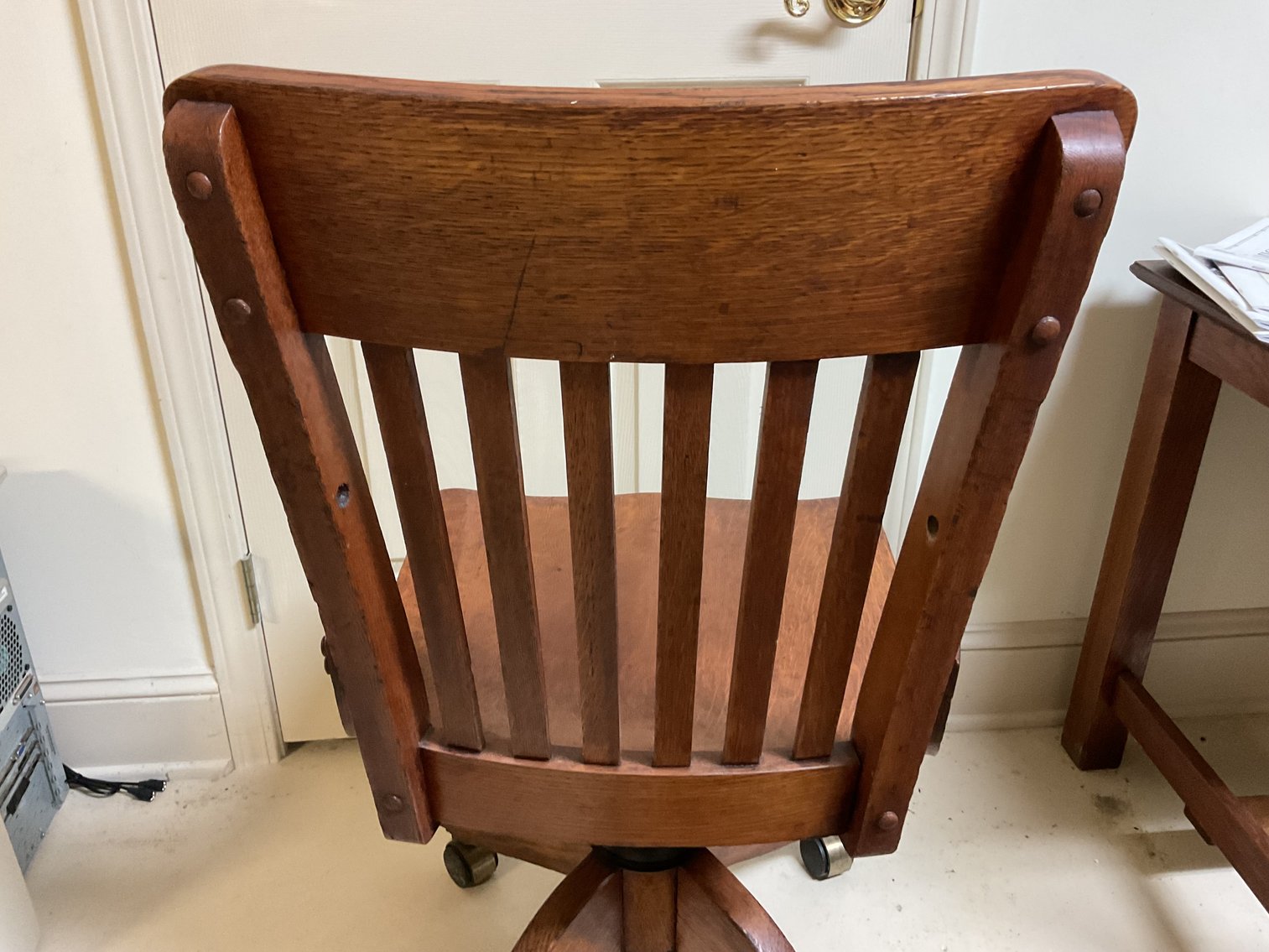 Image for Oak Desk Chair