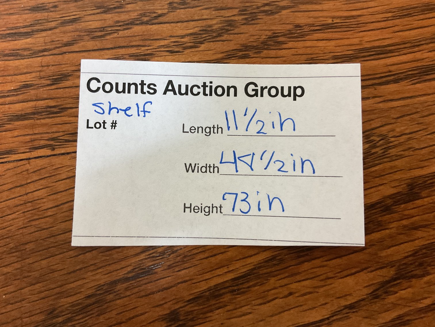 Image for Hand Made Oak Book Case