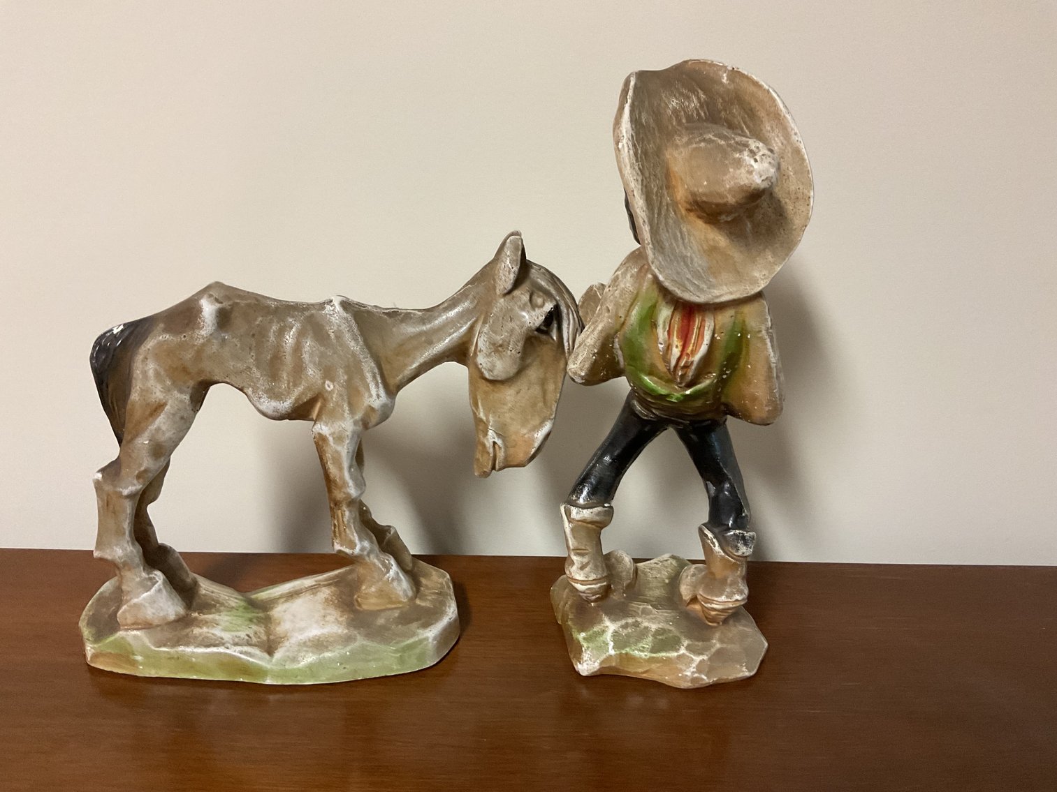 Image for Chalk Figurines - Tex and Old Paint