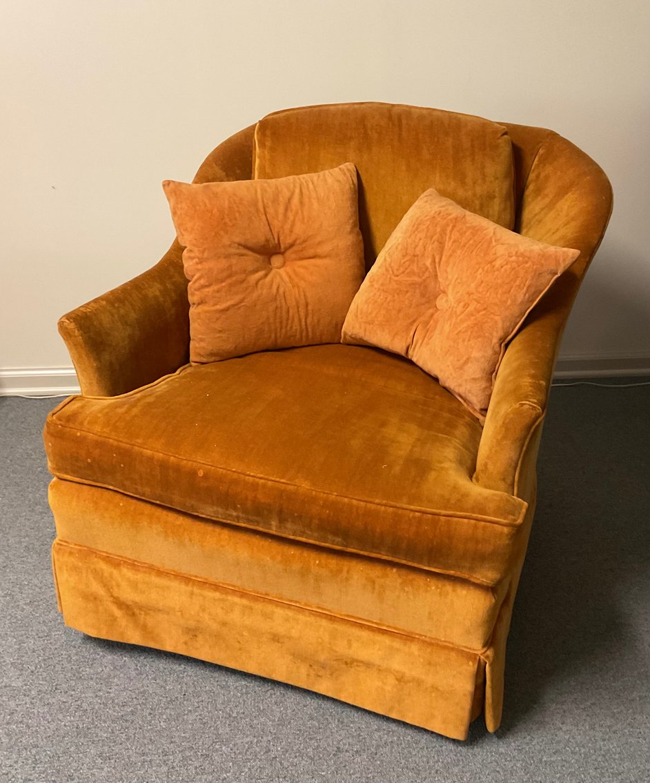 Image for Retro Orange Chair