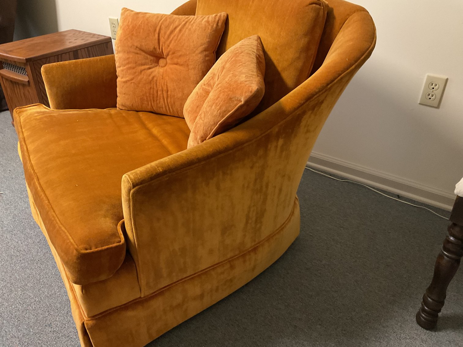 Image for Retro Orange Chair