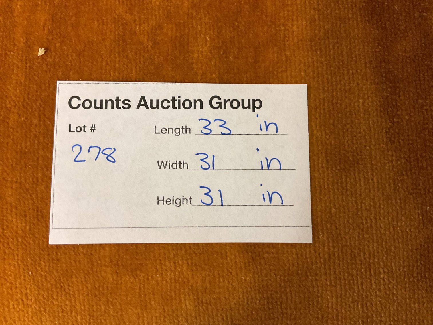 Image for Retro Orange Chair