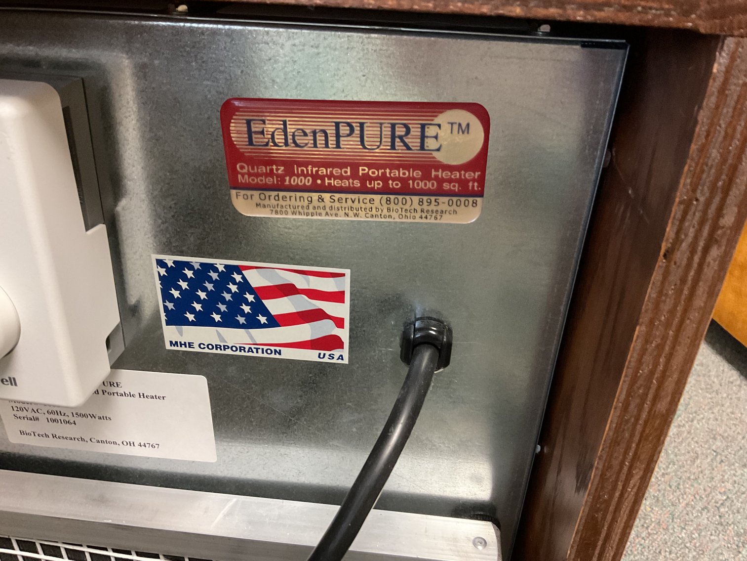 Image for Eden Pure Ceramic Heater