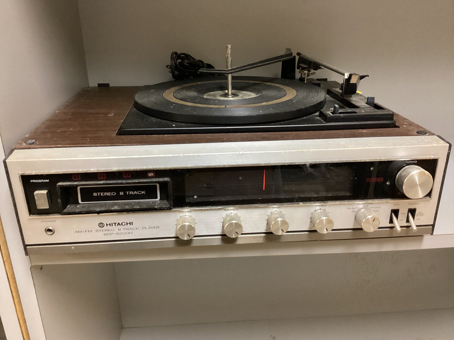 Image for Vintage Hitachi Receiver/Turntable