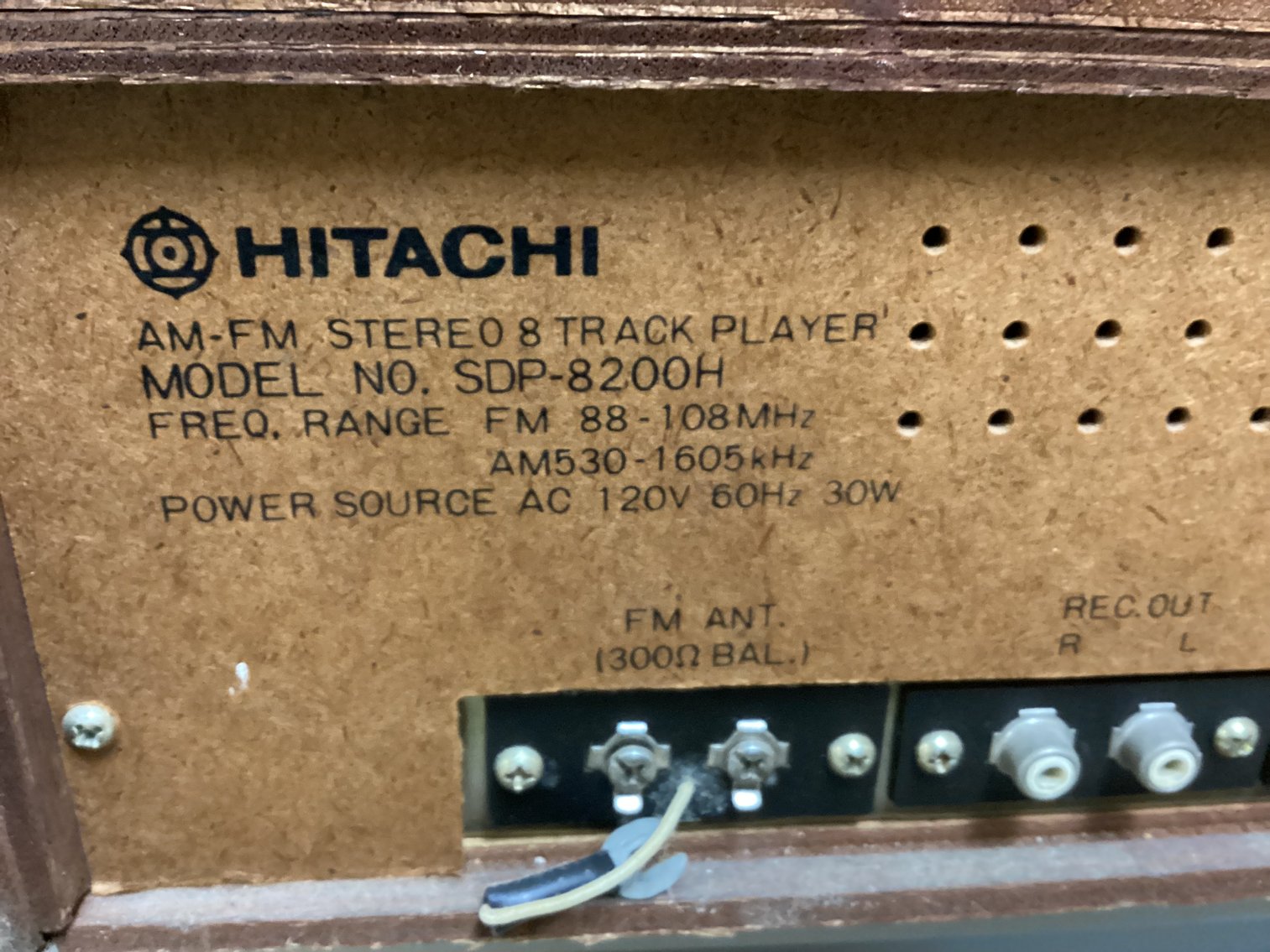 Image for Vintage Hitachi Receiver/Turntable