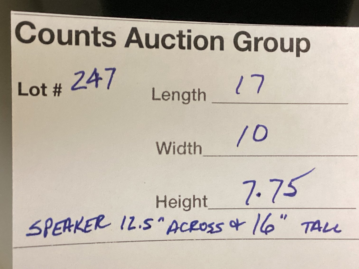 Image for Vintage Radio and Speaker