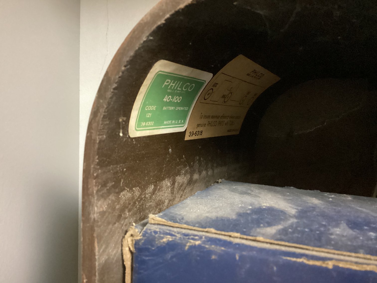 Image for Vintage Philco Radio