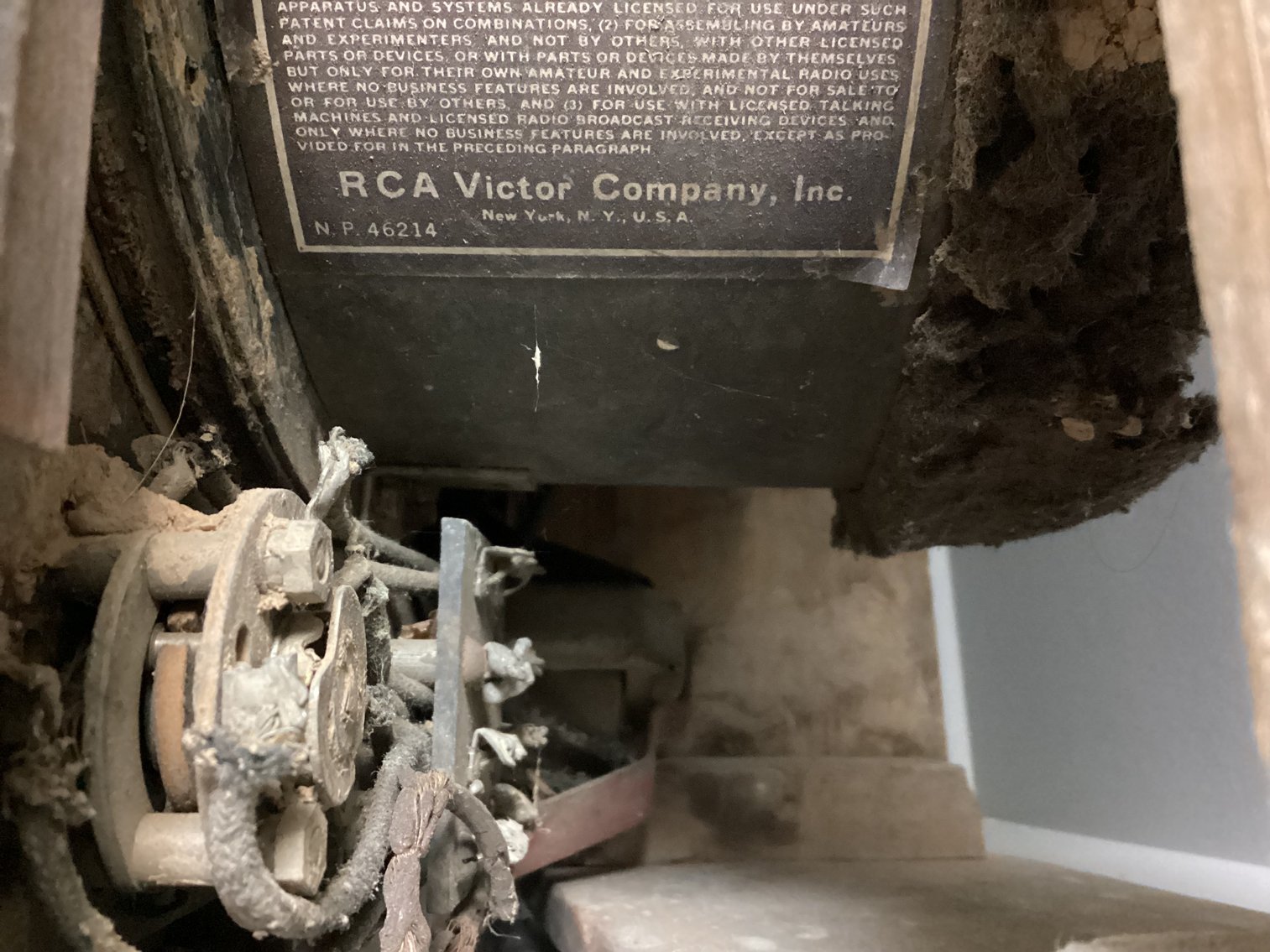 Image for 1920's/1930's Telephone/Intercom System with RCA Loudspeaker