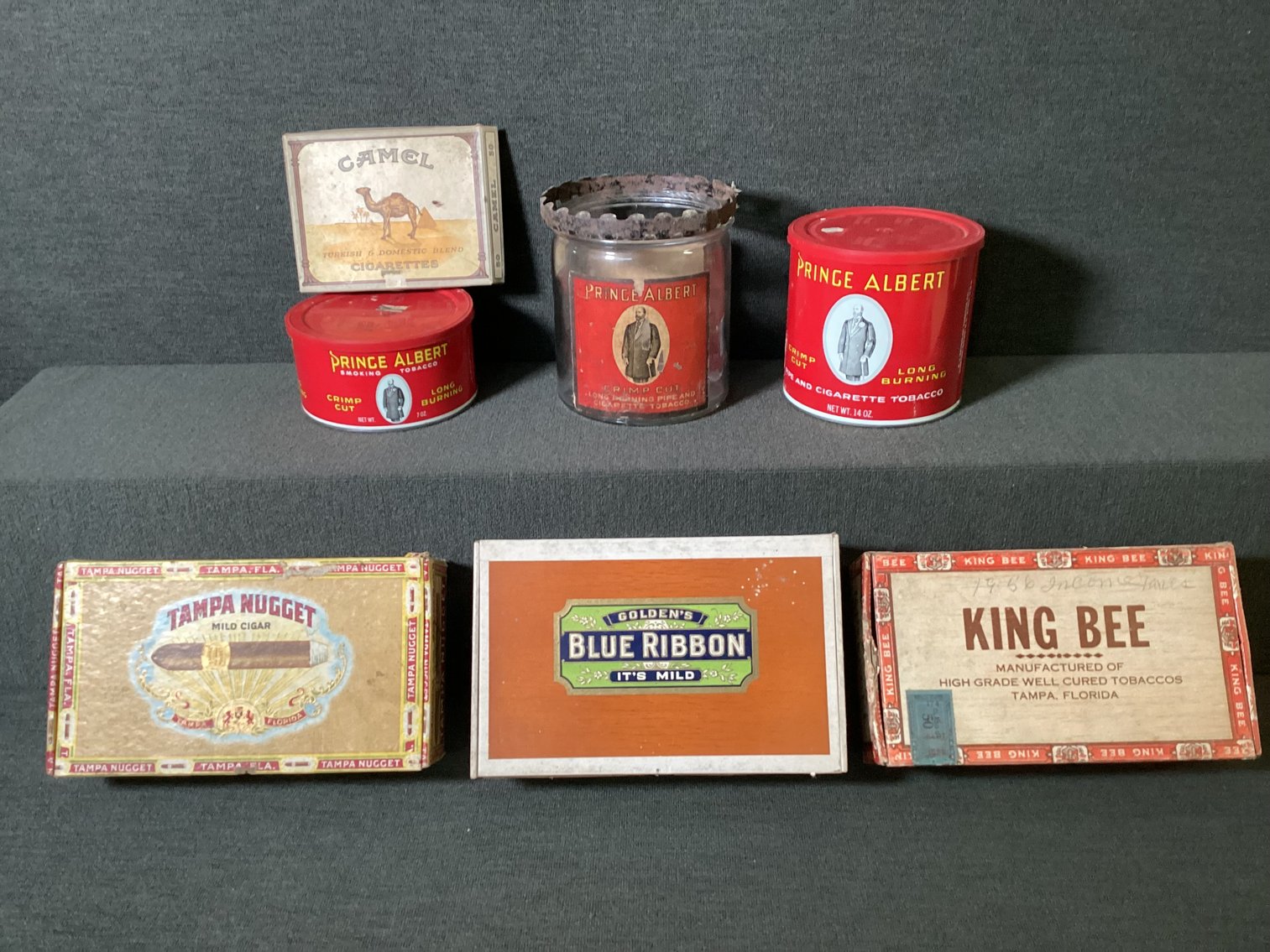 Image for Cigar Box & Prince Albert Lot