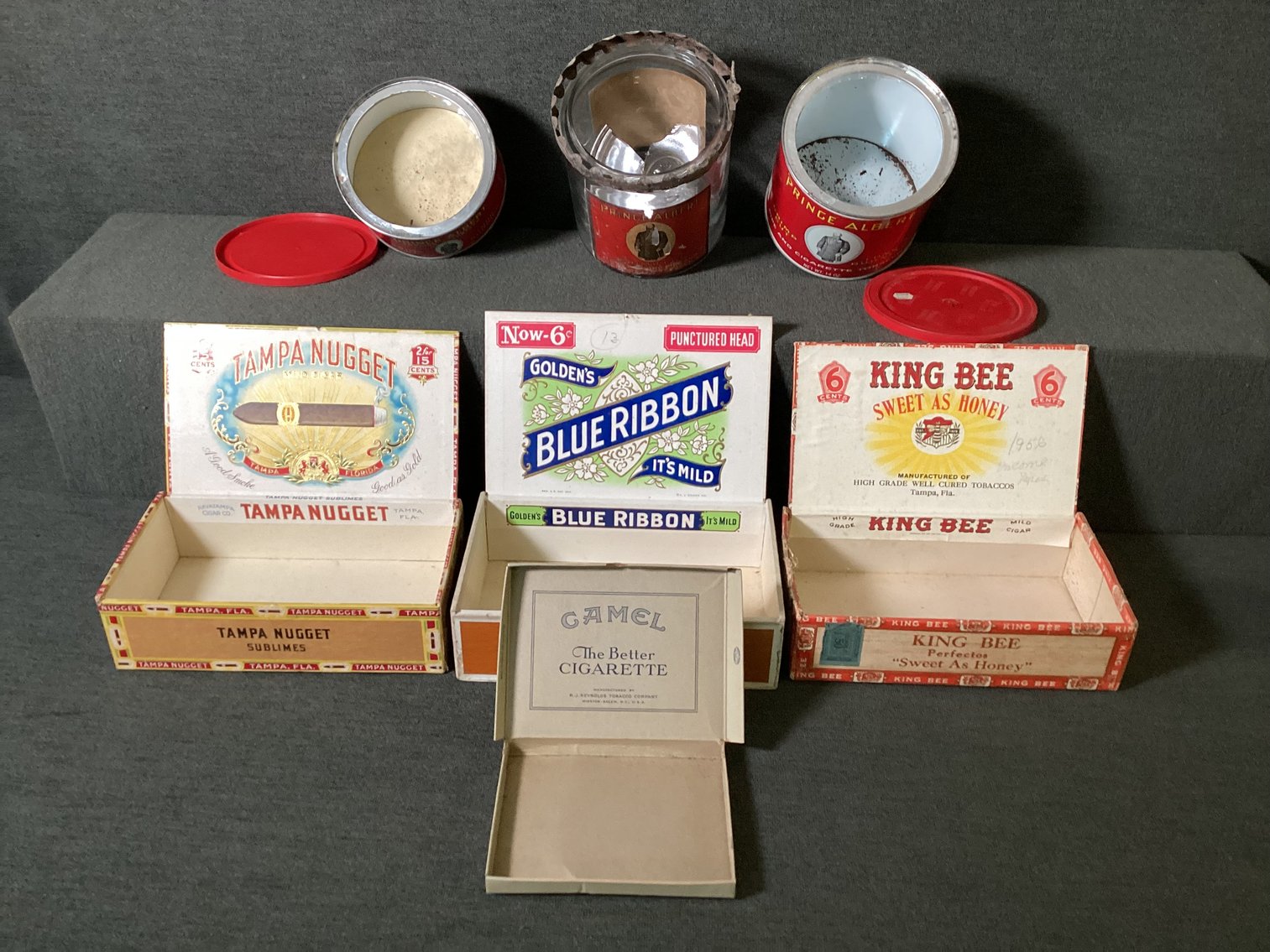 Image for Cigar Box & Prince Albert Lot